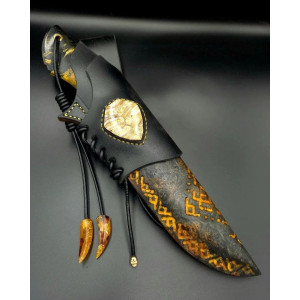 ОСА ексклюзивний колекційний ніж ручної роботи майстра студії Павла Гончаренка, замовити купити в Україні (Сталь К110™ в ламінаті з тієї ж к110 61 HRC). Photo 2